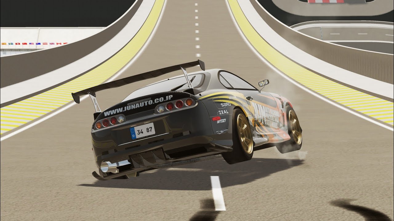 Big Ramp Jumps with Expensive Cars #1 - BeamNG Drive Crashes | SmashDriveX