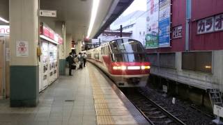名鉄金山駅 特急(60ﾚ) 東岡崎行き 入線～発車