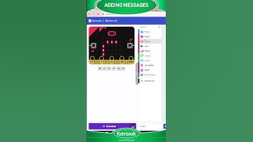 BBC micro:bit coding in 60 seconds - Adding a Message