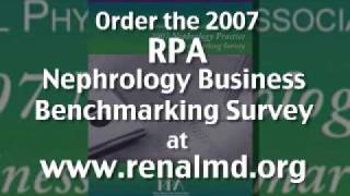 2007 Nephrology Practice Business Benchmarking Survey