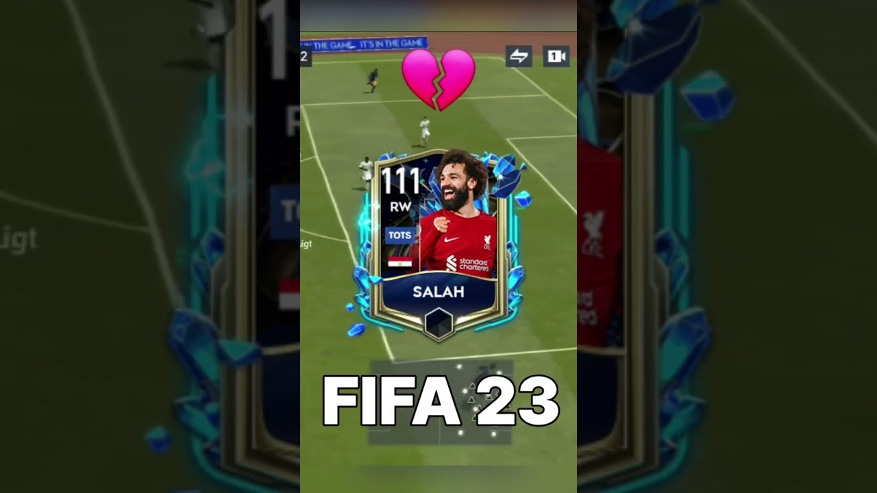 SALAH IN FIFA MOBILE 23 VS SALAH IN FIFA MOBILE 17 