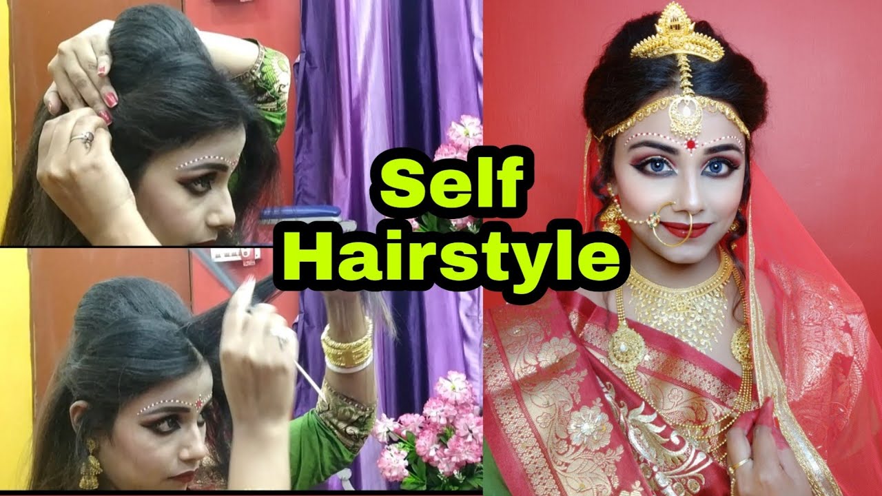 Bengali Hairstyles To Match Your Sarees During Durga Pujo
