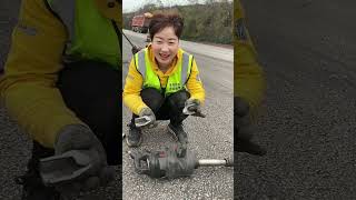 Puncture Tire Outdoor Rescue!