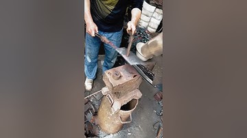 Seven Stars kitchen knife forging process #smartwork #goodtools