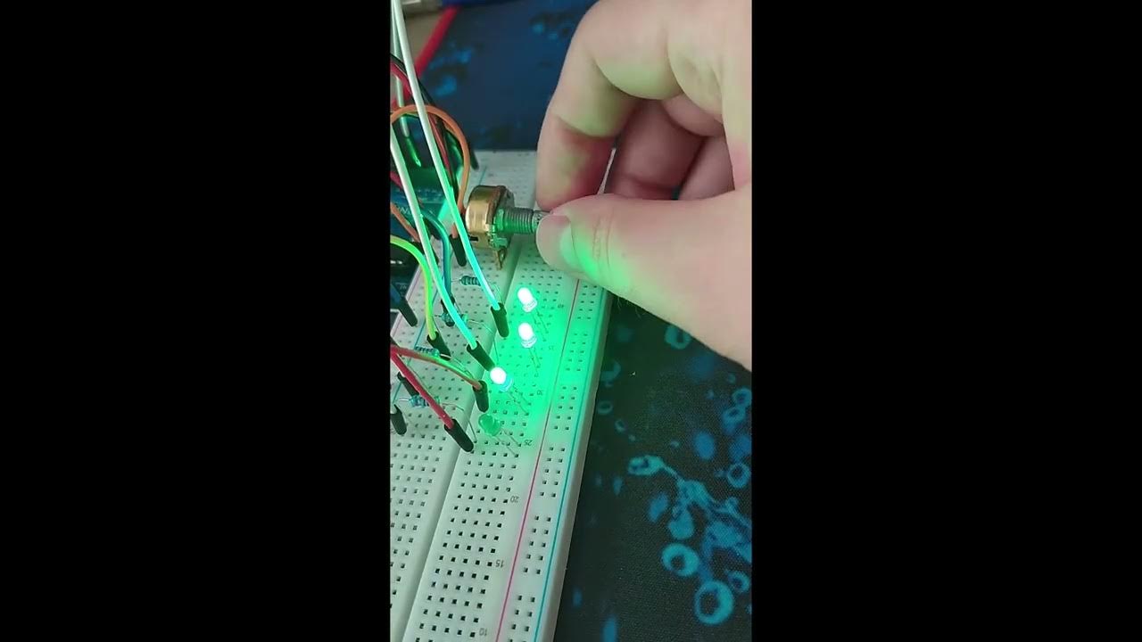 Arduino - Control multiple LEDs with potentiometer using PyFirmata ...