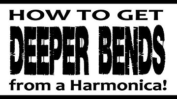TWO WAYS TO GET EXTRA, DEEPER BENDS ON HARMONICA! - Brendan Power