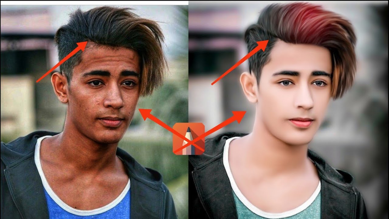 Face Smooth Editing Secret Trick🔥|| Autodesk Sketchbook Smooth Skin + White Face Editing