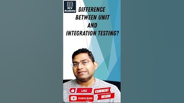 Difference between Unit and Integration Testing | Software testing Interview Questions