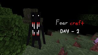 Fearcraft - day 2  |  the man from the fog  |  scary  |   horror  |  minecraft  |  bedrock