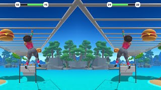 NINJA Warrior Run! 🐱‍👤🐱‍👤 - Body Run 3D - level #21 - High score - All levels screenshot 2