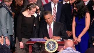 President Obama Signs the America Invents Act
