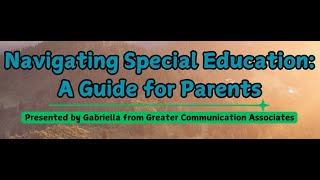 Navigating Special Education A Guide for Parents 2