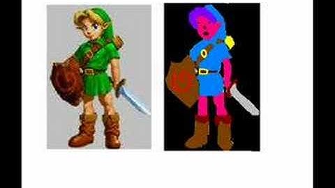 The lengend of zelda clown people
