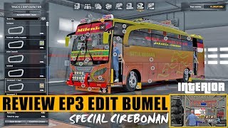 REVIEW MOD EP3 HD EDIT JBHD REDIT BUMEL CIREBONAN | ETS2 MOD INDONESIA
