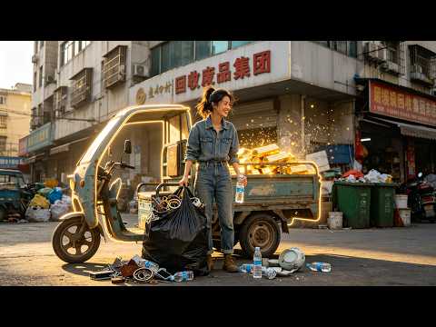 Đồ bỏ đi thành vàng! Cô gái nghèo có xe ba bánh thu hồi thần cấp, thu gom sửa chữa đồ bỏ làm giàu!