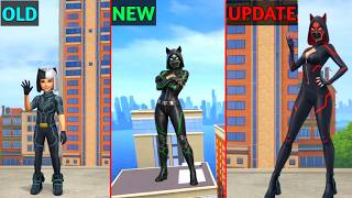 Spider Fighter 3 New Character Black Cat Evolution! screenshot 2