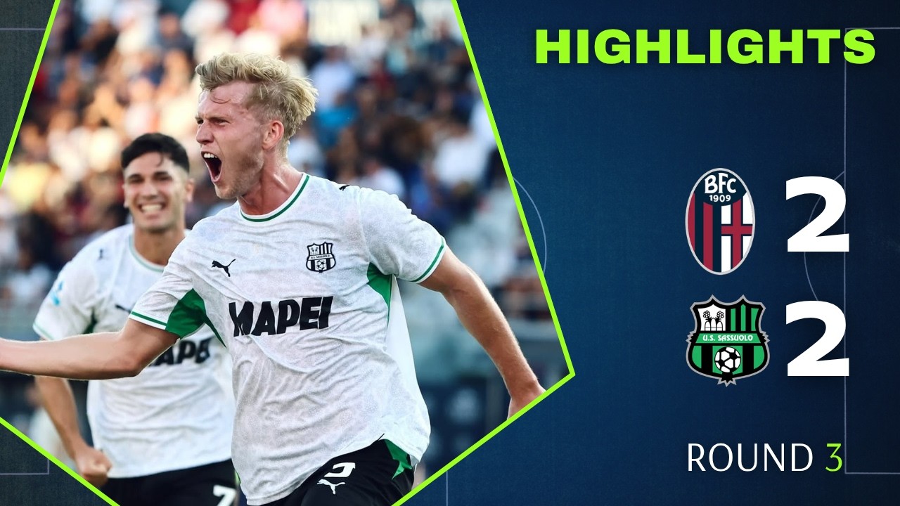 Bologna - Sassuolo | 2-2 | Gli Highlights | Serie A 2026-27 | bologna sassuolo