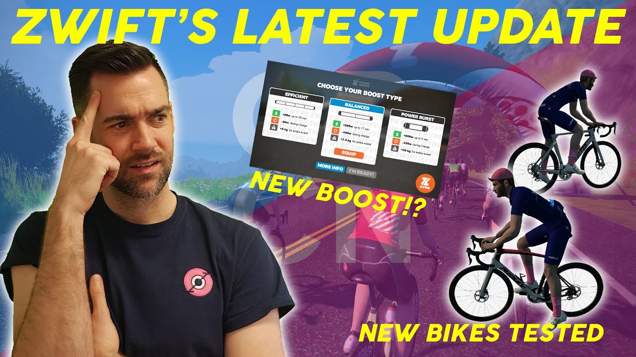 ZWIFT'S LATEST UPDATE NEW BIKES TESTED & NEW BOOST SYSTEM!? YouTube