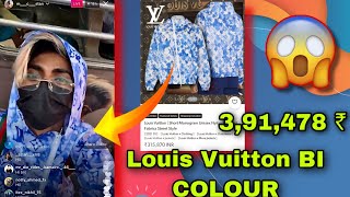 Mc stan Louis Vuitton jacket 3,91,478 ₹ | MC STAN TODAY INSTAGRAM LIVE ! -  YouTube