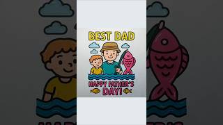 Father’s Day Coloring Page | Best Dad Art for Kids