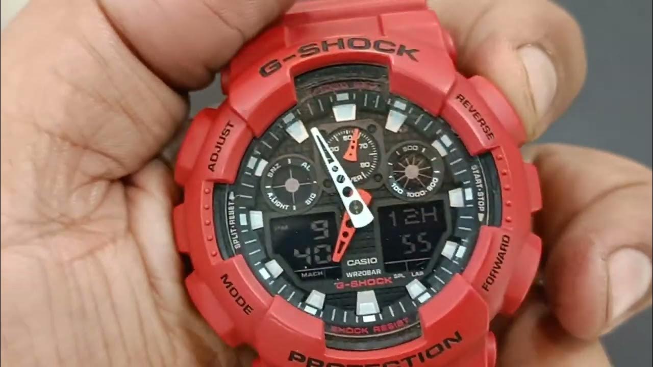 CASIO G344 GA 100B 4ADR G SHOCK WATCH TIME CONFIGURATION BATTERY casio-g344-ga-100b-4adr-g-shock-watch-time-configuration-battery