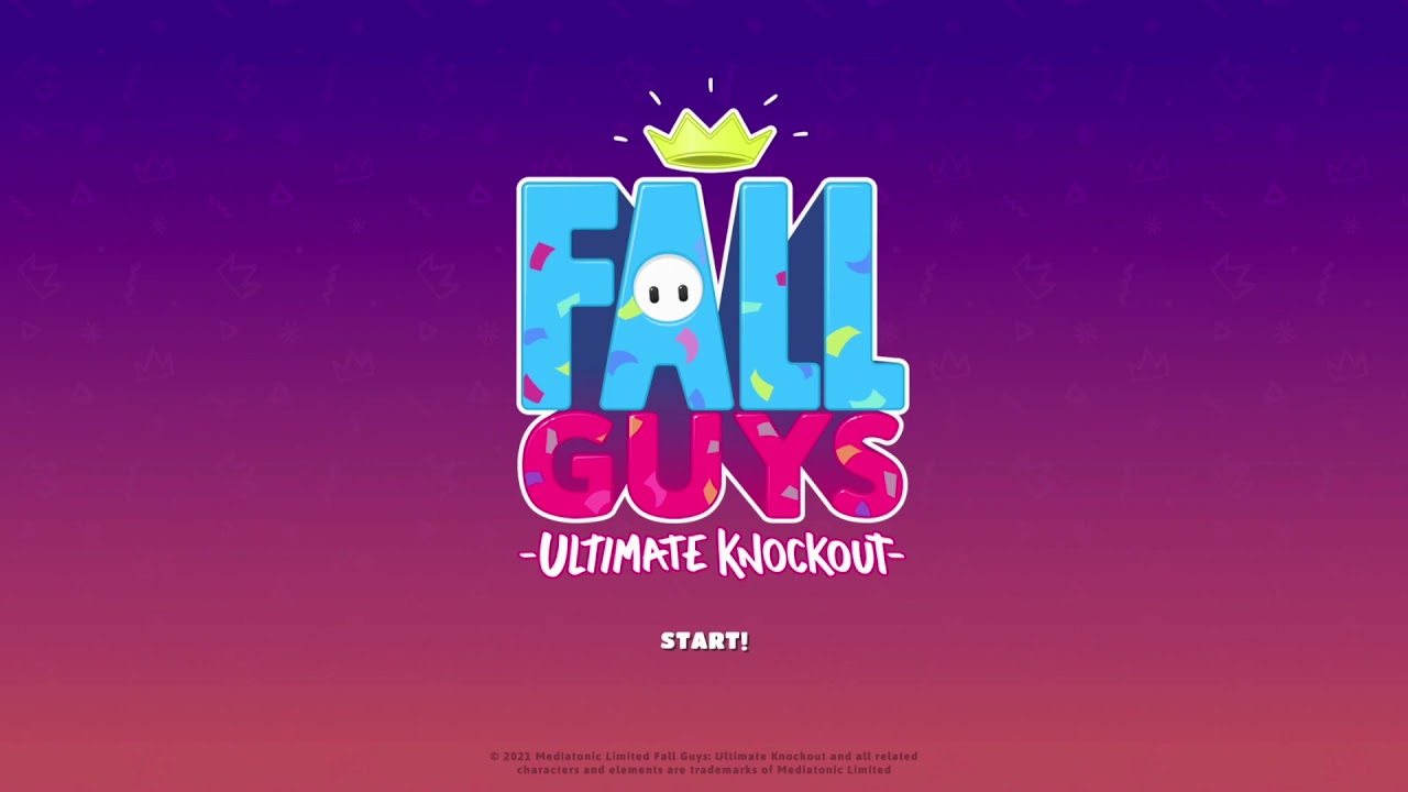 Fall Guys: Ultimate Knockout - Season 6 Title Screen (PC, PS4)