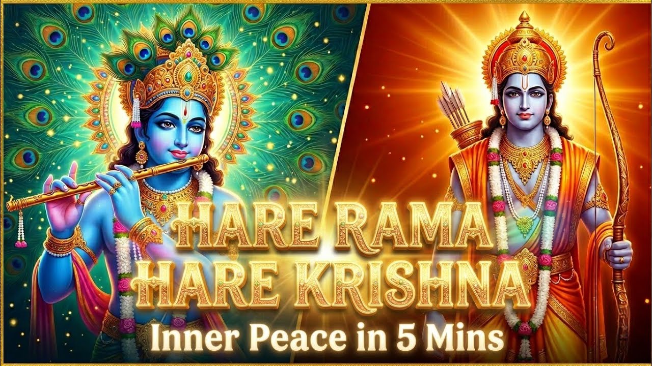 Hare Rama Hare Krishna Mahamantra | Relaxing Chants for Peace | Mantra Magan