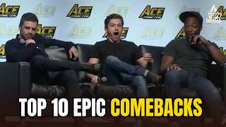 Top 10 Moments Where Celebs Had Ego-Shattering Comebacks