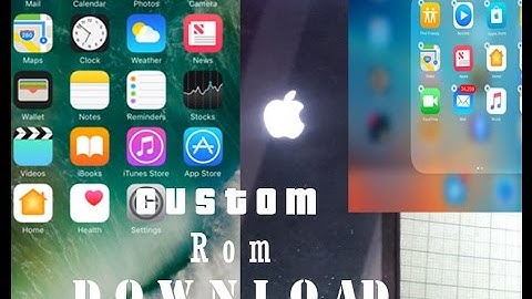 iOS custom rom for Android full video..,