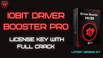 IObit Driver Booster Pro 8.7 License Key | NO CRACK Latest 2021