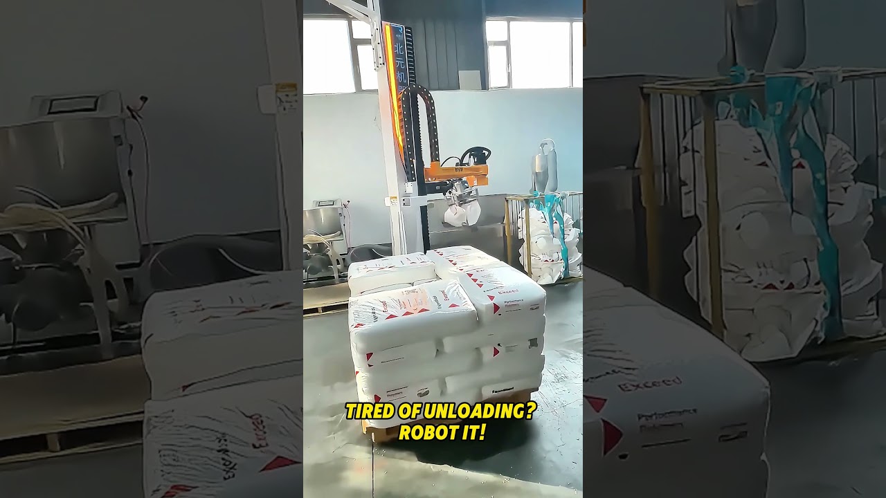 Tired of Unloading? Robot It!😎 