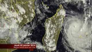 Reunion   Cyclone Bejisa du 2 Janvier 2014