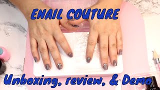 Unboxing, review, and Demo of 123GO system (enail couture)