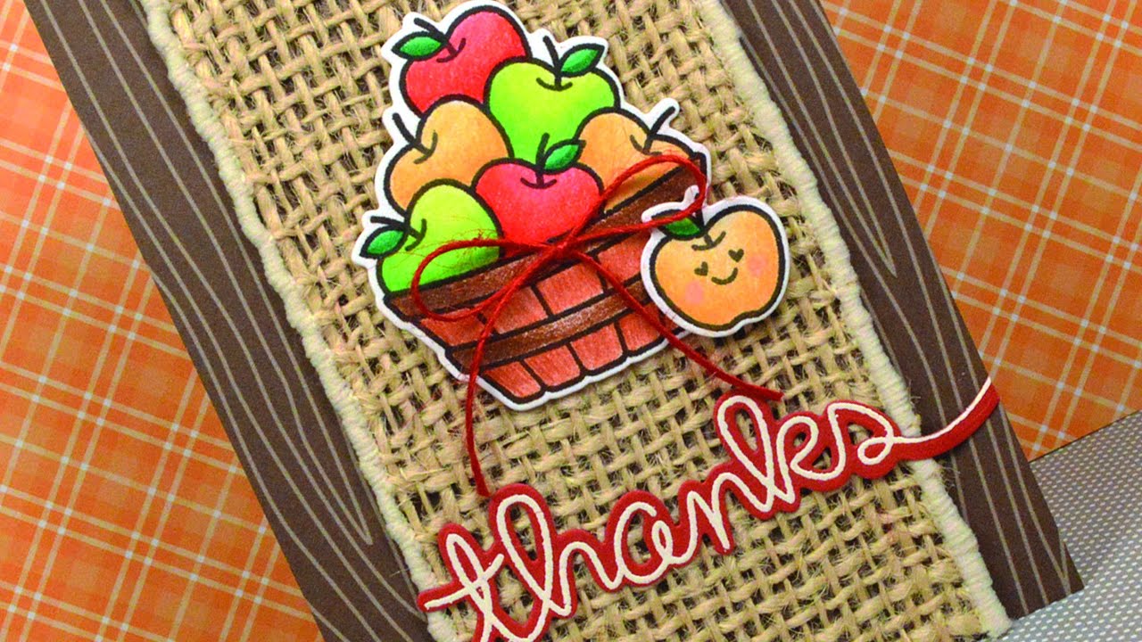 How to make a card with colored pencils YouTube