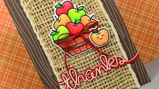 How to make a card with colored pencils
