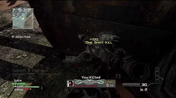Modern Warfare 3: Amazing Spawn Fail in Aground (3v3 Team Death Match)