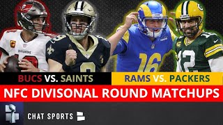 NFL Playoff Picture, Schedule, Bracket, Matchups, Dates/Times For 2021 NFC Playoffs Divisional Round