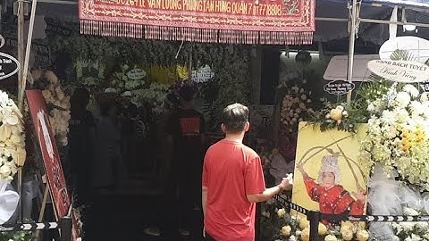 Trực Tiếp: Tang Lễ Nghệ Sĩ Vũ Linh Trua Ngày 8/3