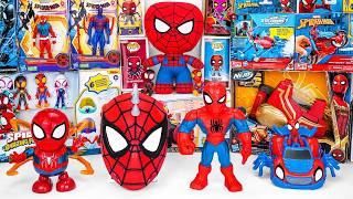 Marvel Spiderman Collection Unboxing Review|Marvel Change'N Go Web-Crawler | Spider Punk Mask Spidey