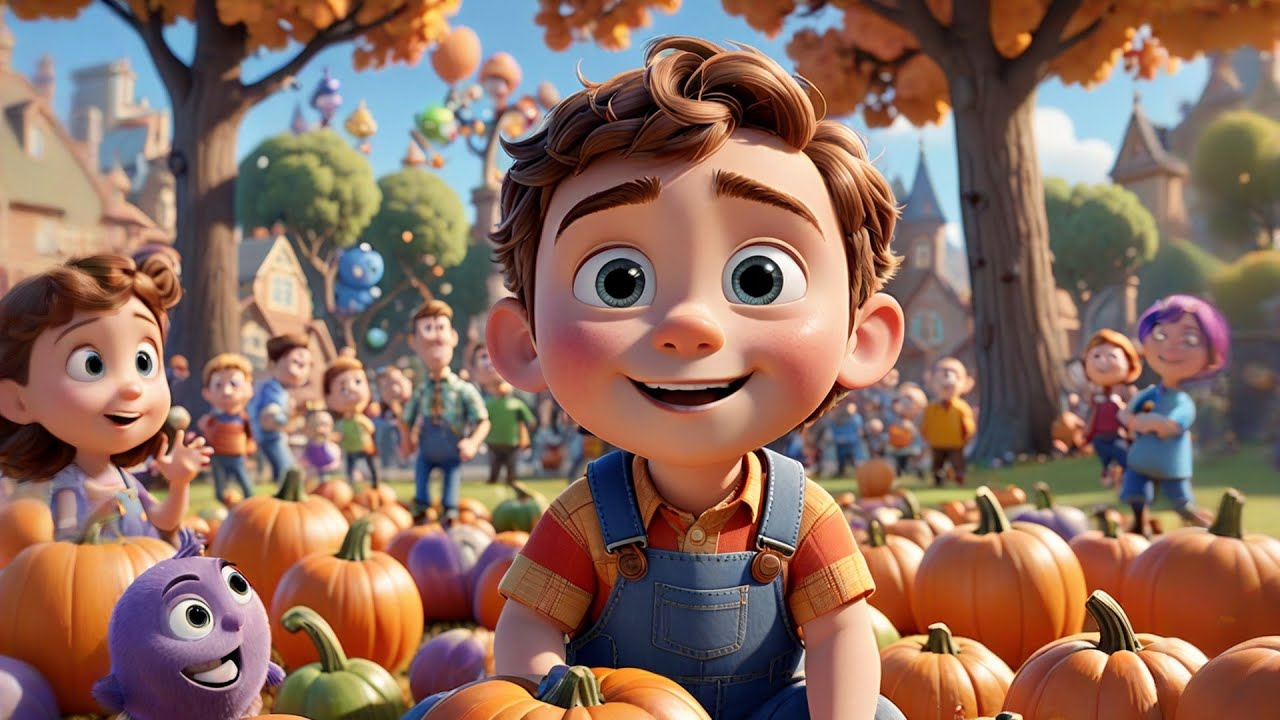 Learn ABC at Pumpkin Fest 🎃🅰️ | Alphabet Song for Kids | Preschool Learning Video