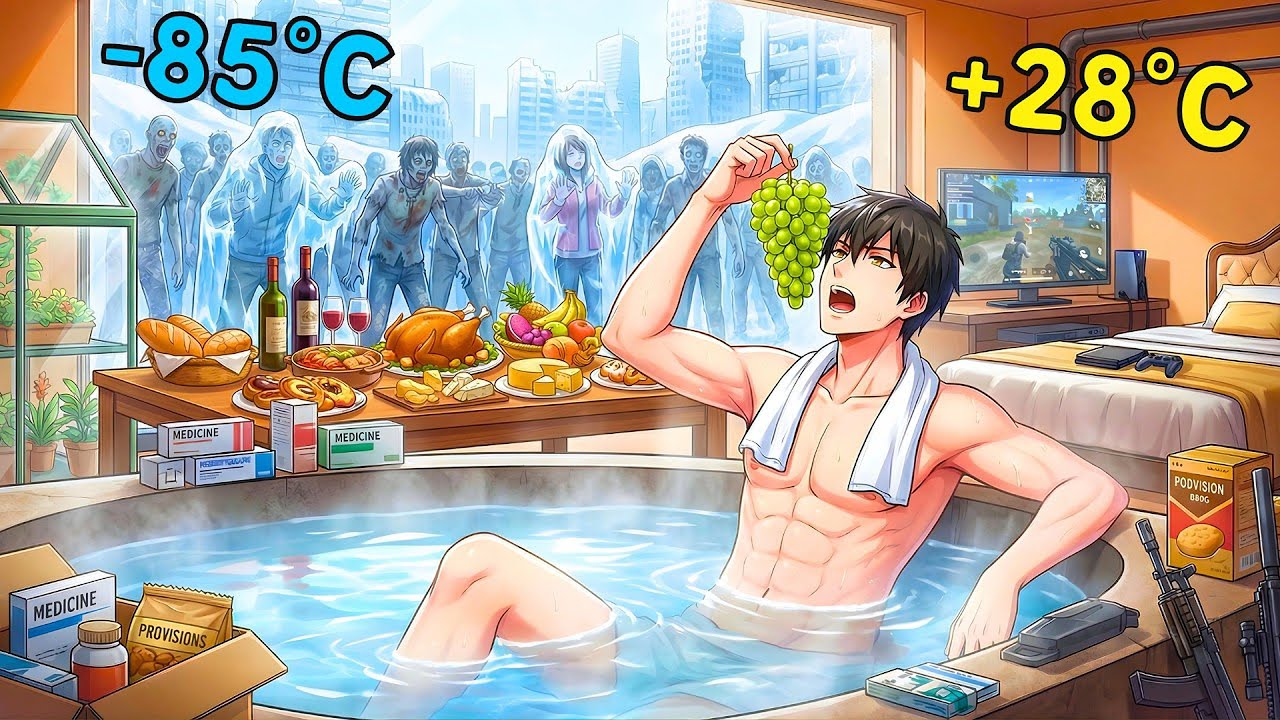 Sa FROZEN APOCALYPSE, Gumawa Siya ng PINAKA-SECURE at FULLY EQUIPPED na BUNKER!