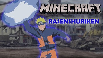 HOW TO MAKE RASENSHURIKEN IN MINECRAFT WITH COMMAND BLOCKS! NO MOD/ADDON