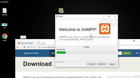 Lesson 1: how to install xampp server on windows 10