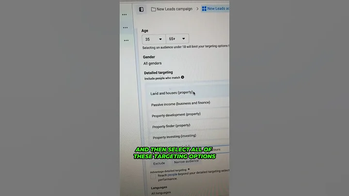 How to target property investors with Facebook ads!🏠