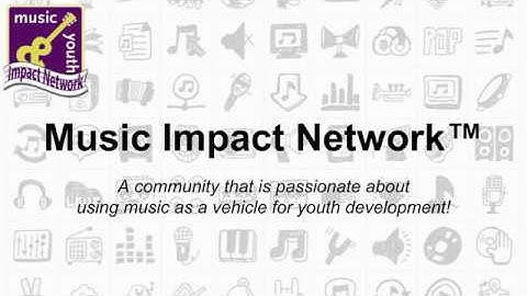 Overview of the Music Impact Network