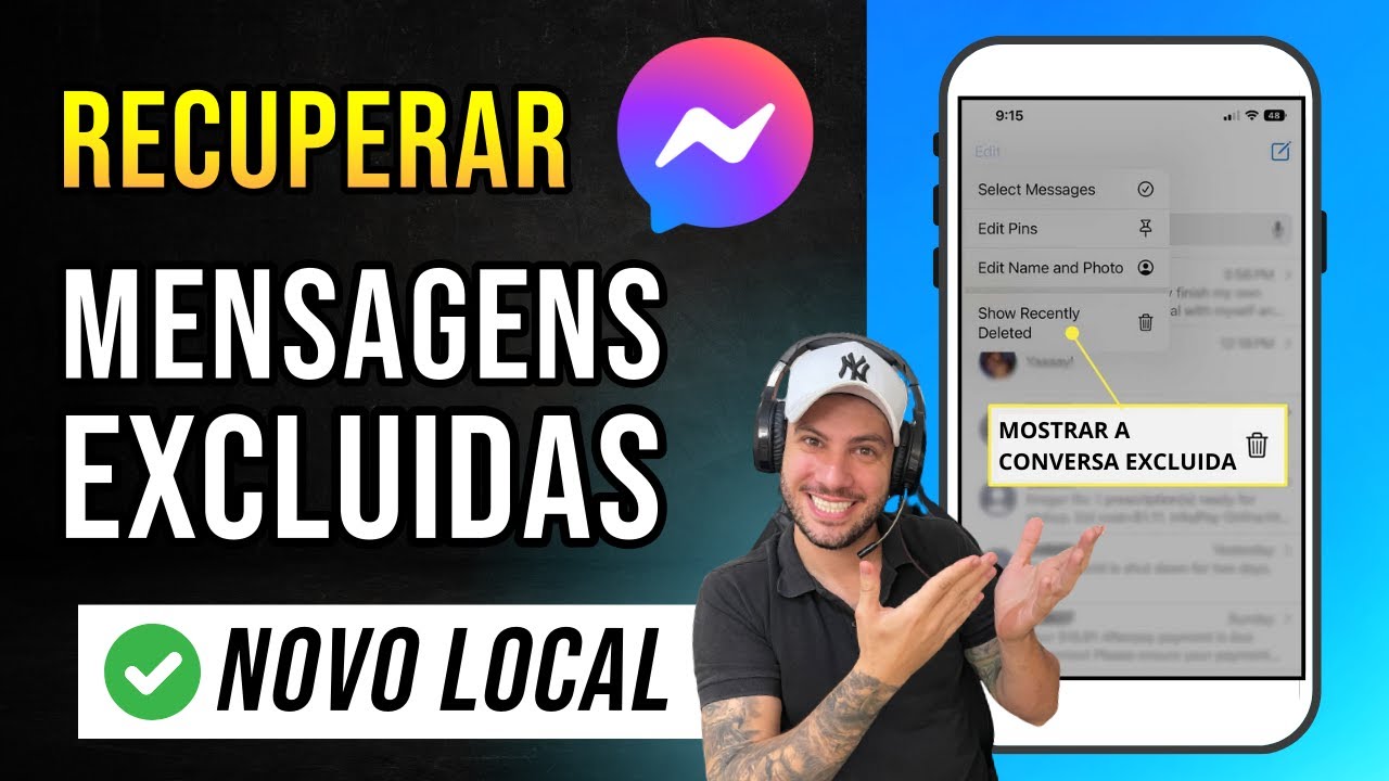 Recuperar Conversas Apagadas do Messenger do Facebook (2026) Guia Completo