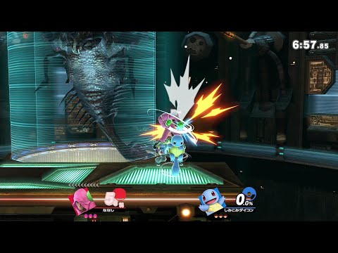 【スマブラSP】空下下投げ空前横強横強DA上強空上空後