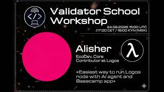 Workshop: The easiest way to launch a Logos node with AI-agent