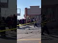 Vehicle slams into building in Brick￼