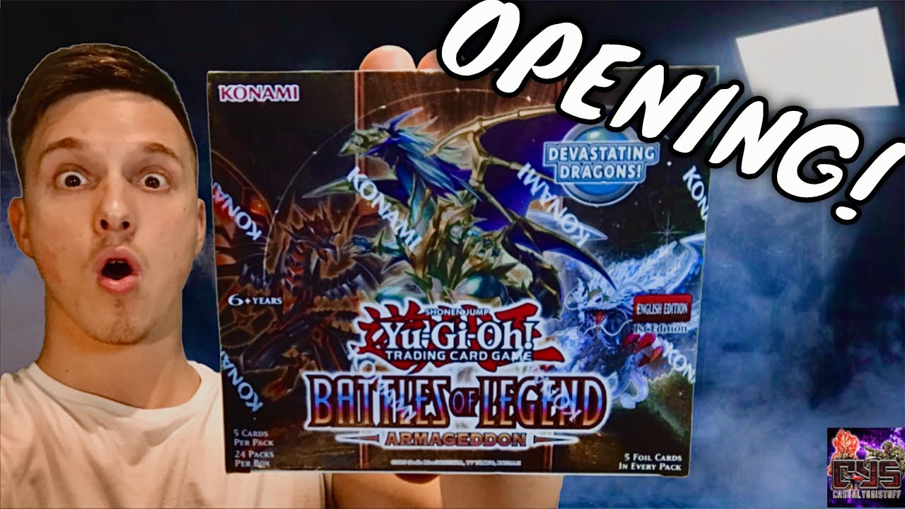 battle of legends armageddon booster box KONAMI'S GODLY CHAOS SET IS FINALLY HERE* YU-GI-OH! BATTLES LEGEND: OPENING! WOW! level mainstays Yu-Gi-Oh! Battles of Legend: Armageddon